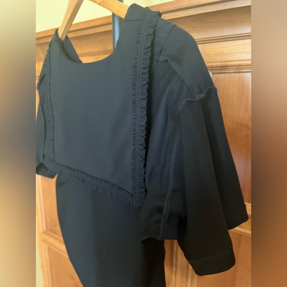 Comme des Garcons Top Short Sleeves Black Size L - Picture 13 of 15